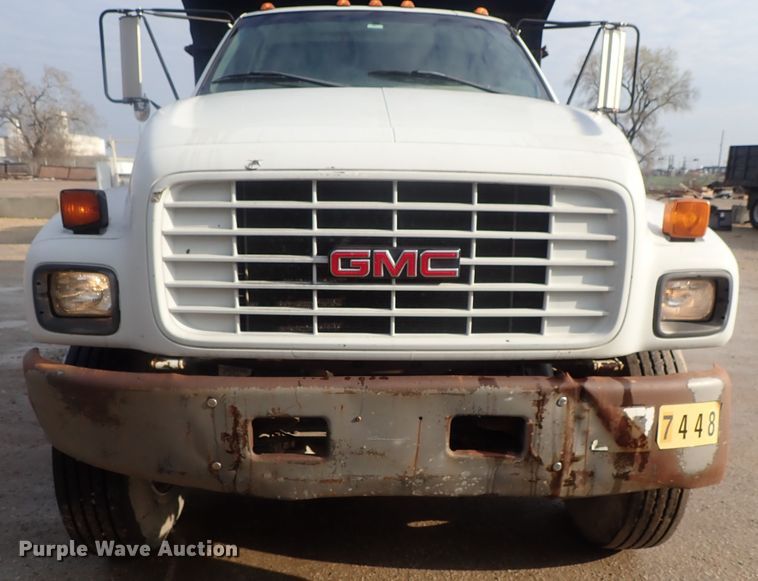 image for item DC3265 2000 GMC 7500 dump truck