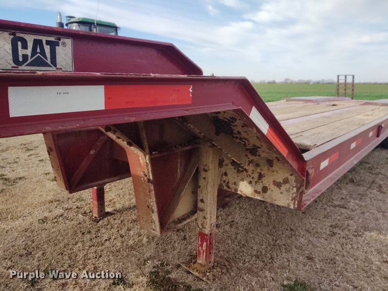 image for item DE6905 2003 Nuttall 350L equipment trailer