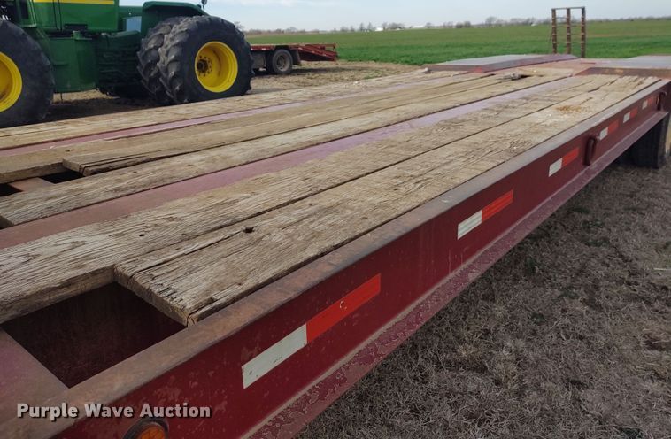 image for item DE6905 2003 Nuttall 350L equipment trailer