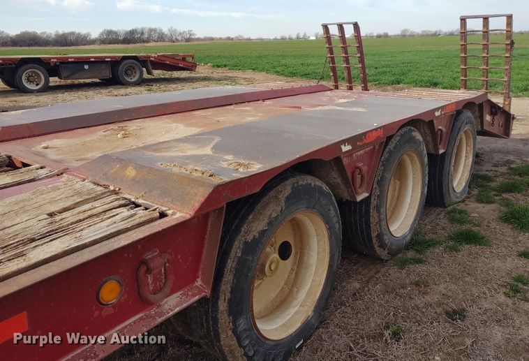 image for item DE6905 2003 Nuttall 350L equipment trailer