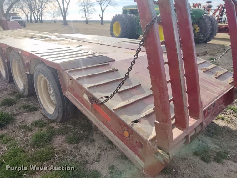 image for item DE6905 2003 Nuttall 350L equipment trailer