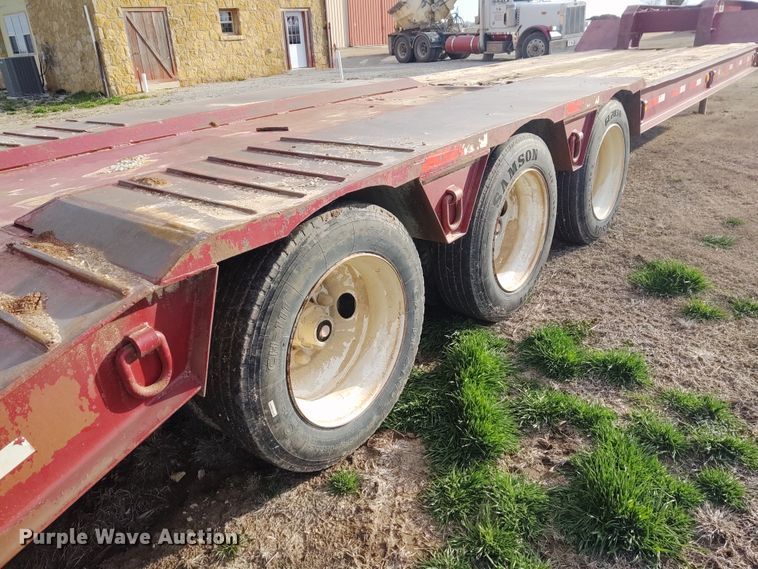 image for item DE6905 2003 Nuttall 350L equipment trailer