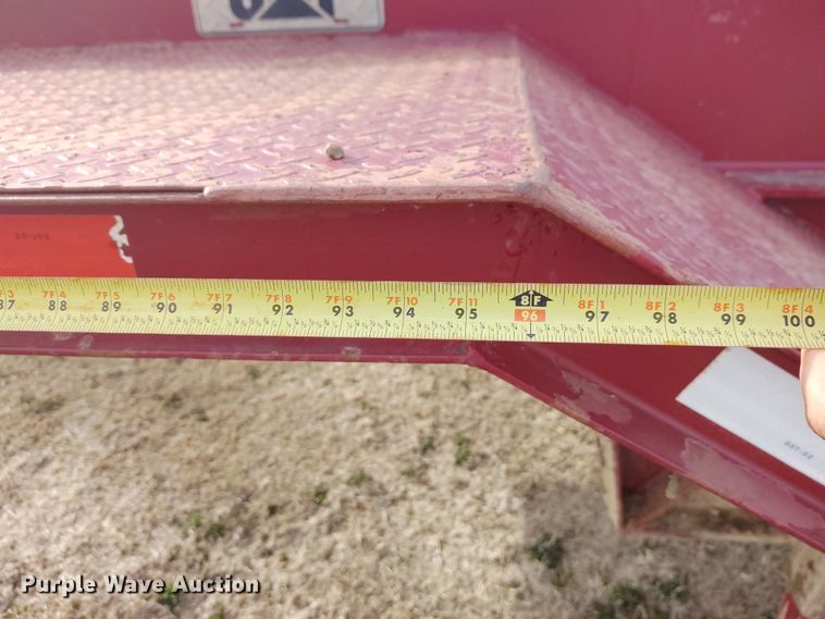 image for item DE6905 2003 Nuttall 350L equipment trailer