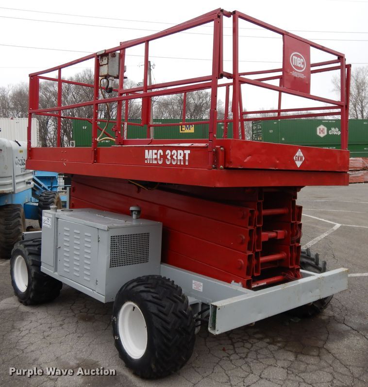 image for item DF6013 1996 Mec 33RT  scissor lift