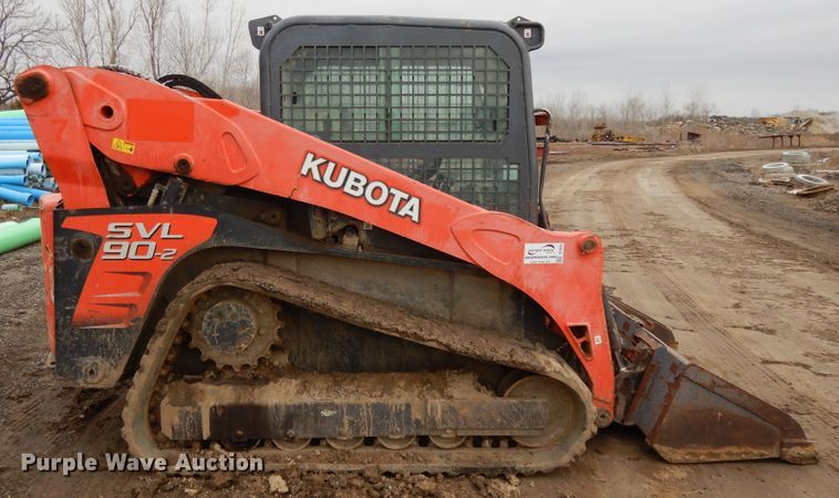 image for item DF6026 Kubota SVL90-2  tracked skid steer loader
