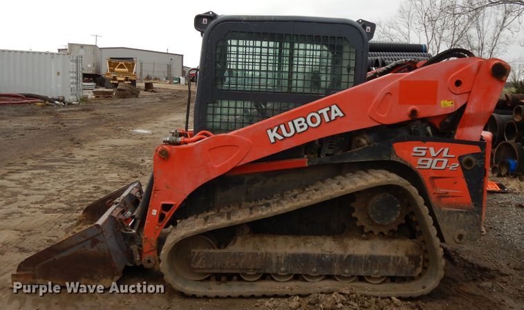 image for item DF6026 Kubota SVL90-2  tracked skid steer loader