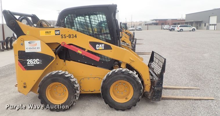 image for item DG3029 2013 Caterpillar 262C Series 2  skid steer loader