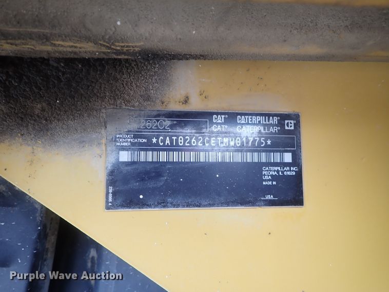 image for item DG3029 2013 Caterpillar 262C Series 2  skid steer loader