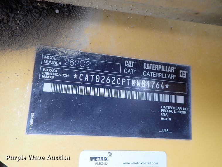 image for item DG3031 2013 Caterpillar 262C  Series 2 skid steer loader