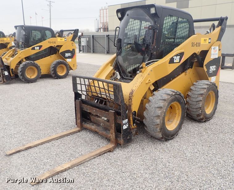 image for item DG3036 2013 Caterpillar 262C Series 2  skid steer loader