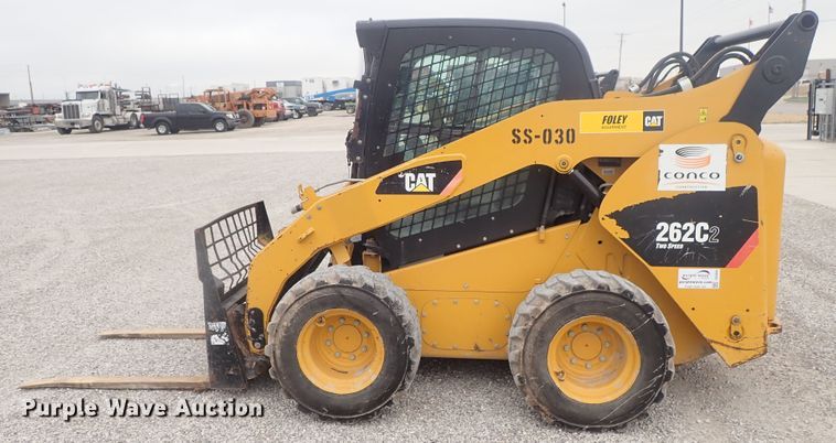 image for item DG3036 2013 Caterpillar 262C Series 2  skid steer loader