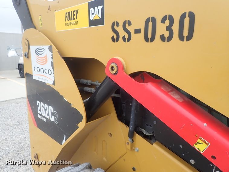 image for item DG3036 2013 Caterpillar 262C Series 2  skid steer loader