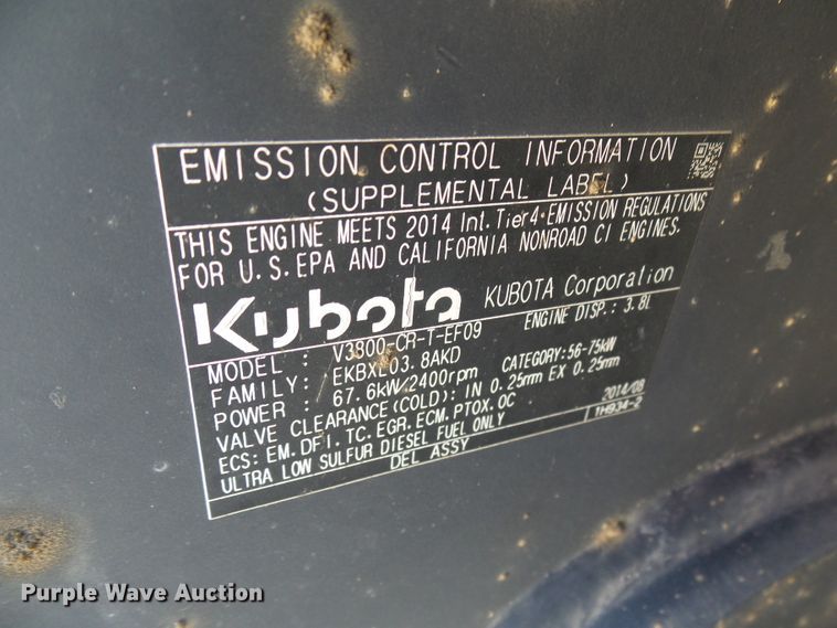 image for item DG5605 Kubota SVL90-2  tracked skid steer loader