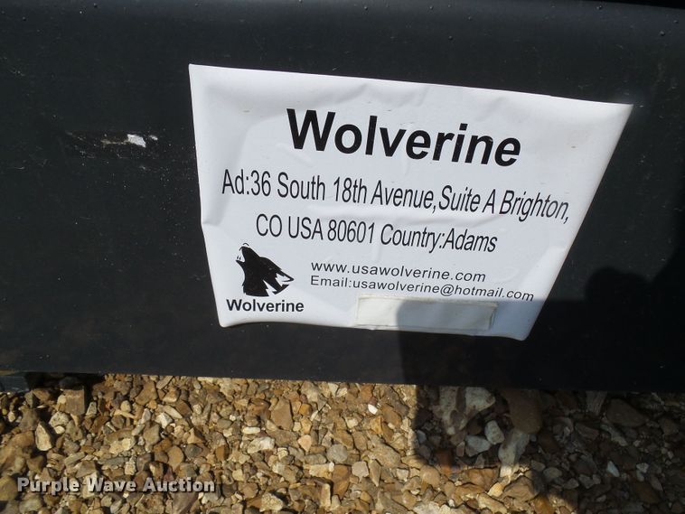 image for item DG5606 Wolverine skid steer rotary mower