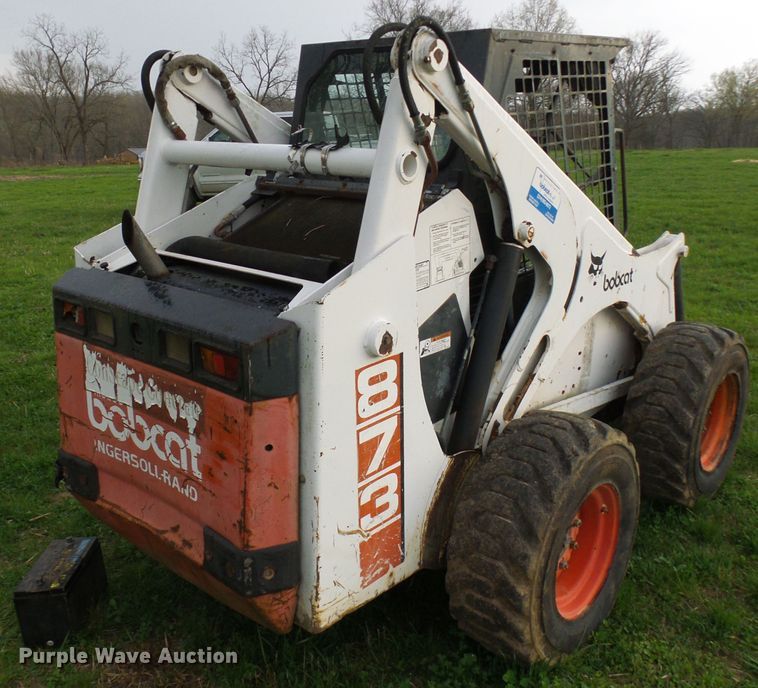 image for item DG5613 Bobcat 873  skid steer