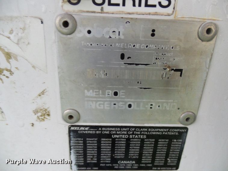 image for item DG5613 Bobcat 873  skid steer