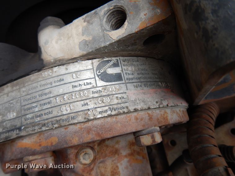 image for item DG6361 1987 International 9300 water truck