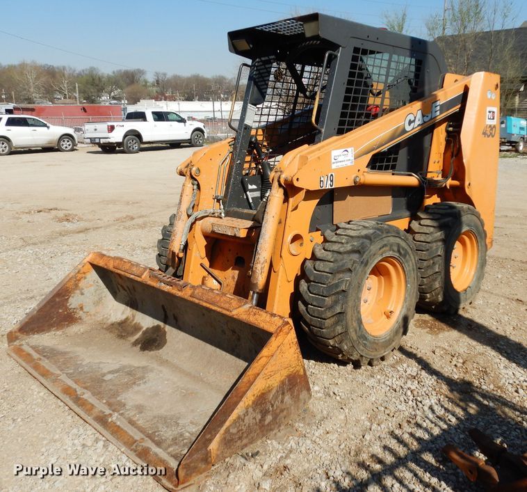 image for item DG6382 Case 430  skid steer