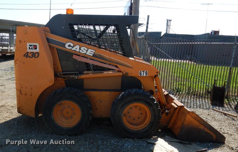 image for item DG6382 Case 430  skid steer