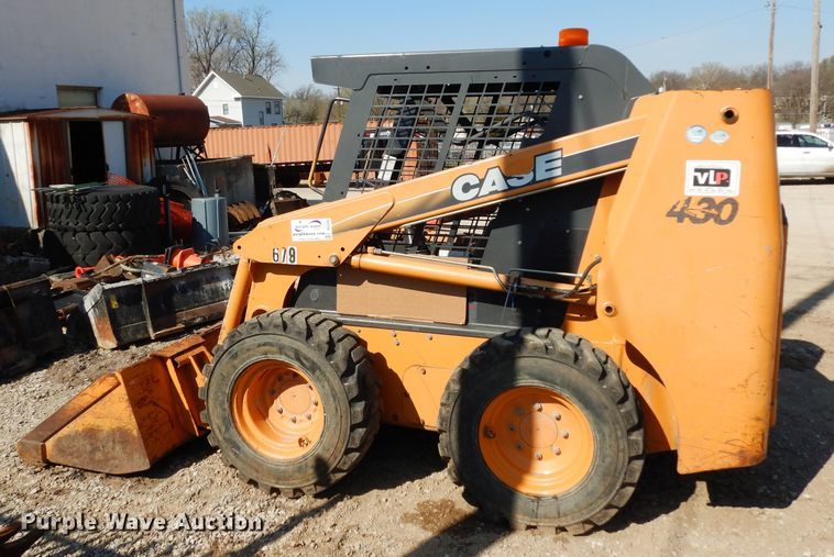 image for item DG6382 Case 430  skid steer