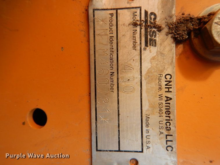 image for item DG6382 Case 430  skid steer