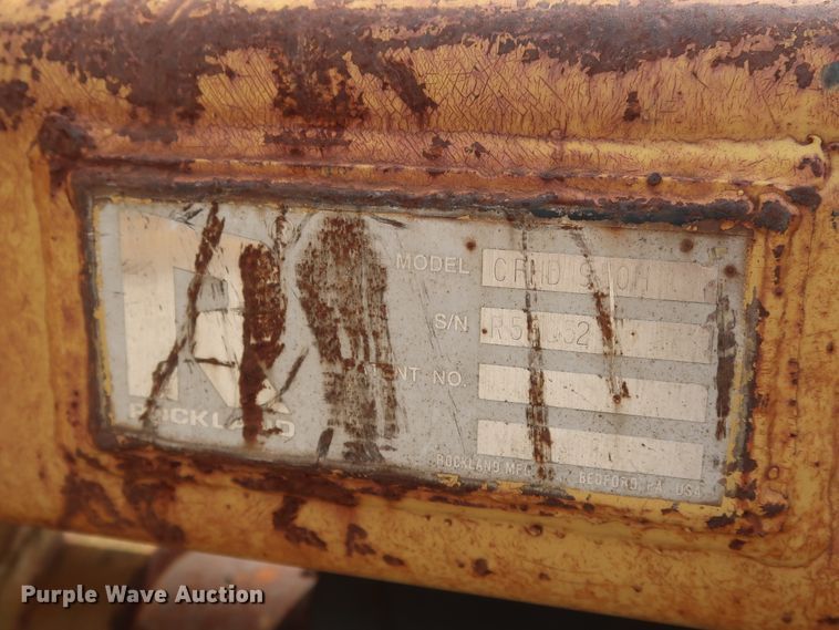 image for item DG7115 Rockland CFHD wheel loader pallet forks