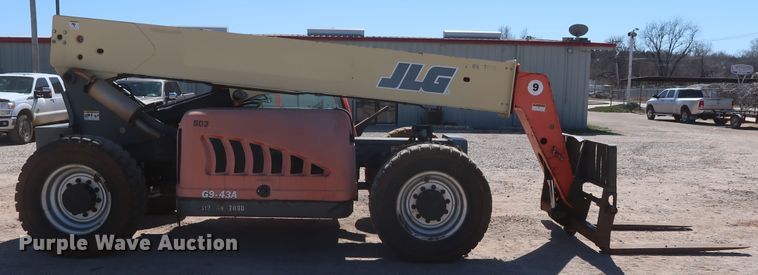 image for item DG7119 2007 JLG G9-43A telehandler