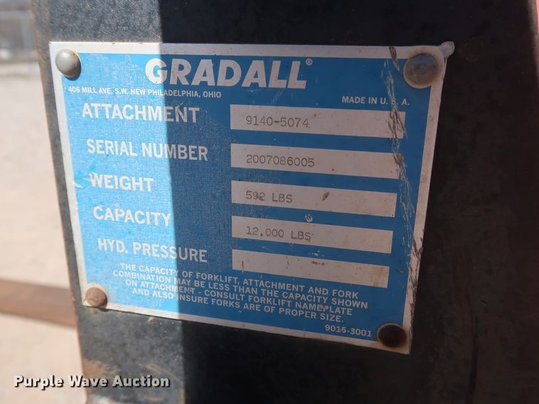 image for item DG7119 2007 JLG G9-43A telehandler