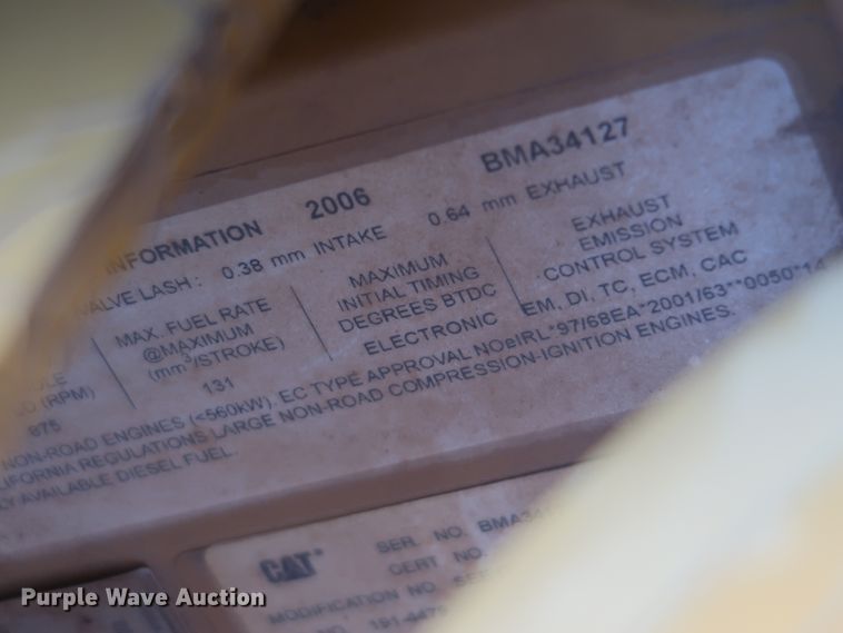 image for item DG7123 2006 Caterpillar D6N XL  crawler dozer