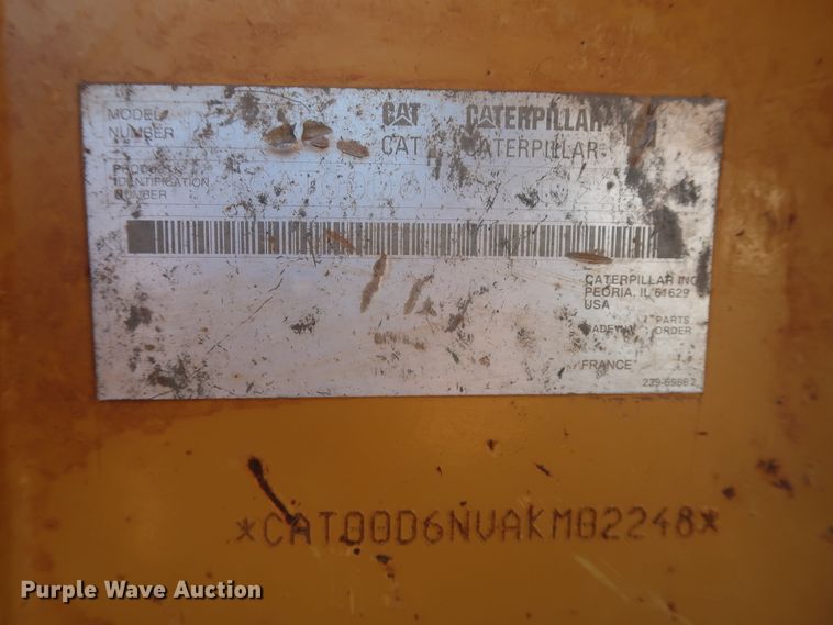 image for item DG7123 2006 Caterpillar D6N XL  crawler dozer