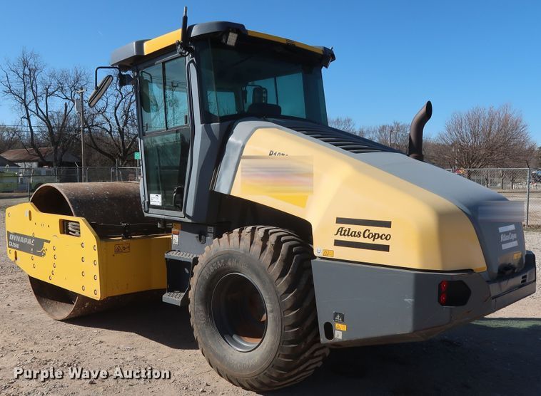 image for item DG7129 2015 Dynapac CA2500D single drum vibratory roller