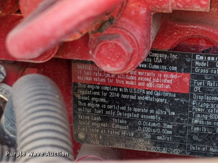 image for item DG7129 2015 Dynapac CA2500D single drum vibratory roller