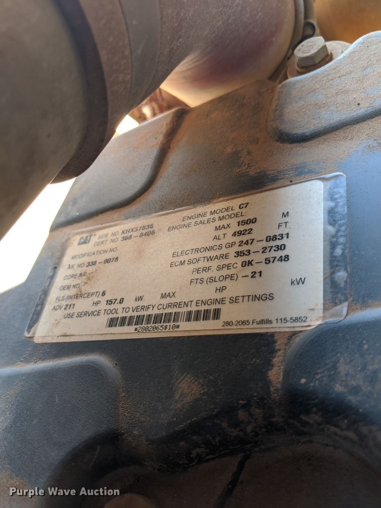 image for item DG7131 2011 Caterpillar 950H  wheel loader