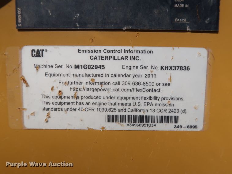 image for item DG7131 2011 Caterpillar 950H  wheel loader