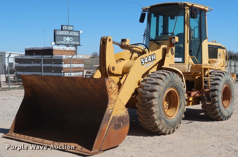 image for item DG7132 2001 John Deere 544H  High Lift wheel loader