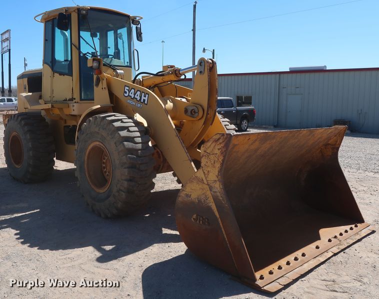 image for item DG7132 2001 John Deere 544H  High Lift wheel loader