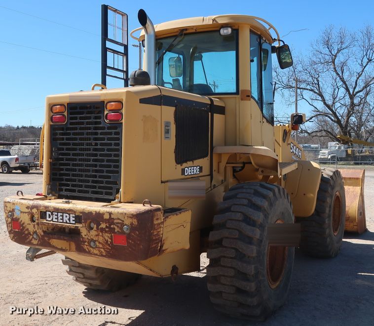 image for item DG7132 2001 John Deere 544H  High Lift wheel loader