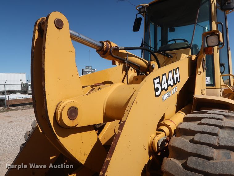 image for item DG7132 2001 John Deere 544H  High Lift wheel loader