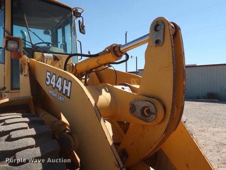 image for item DG7132 2001 John Deere 544H  High Lift wheel loader