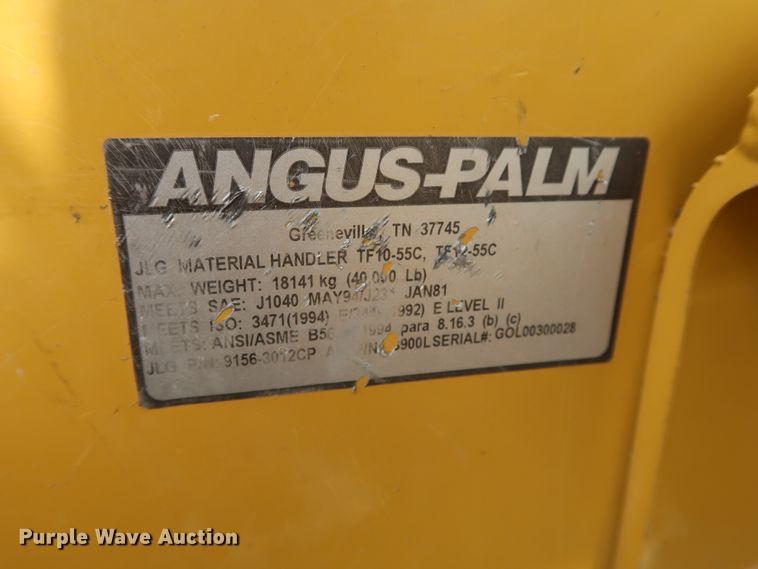 image for item DG7140 2008 Caterpillar TL1055  telehandler