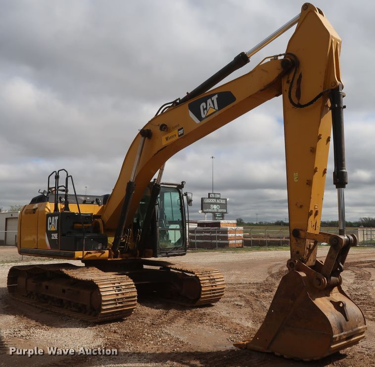 image for item DG7141 2012 Caterpillar 329E L excavator