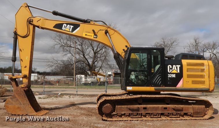 image for item DG7141 2012 Caterpillar 329E L excavator