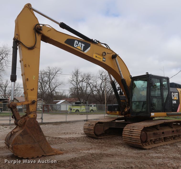 image for item DG7141 2012 Caterpillar 329E L excavator
