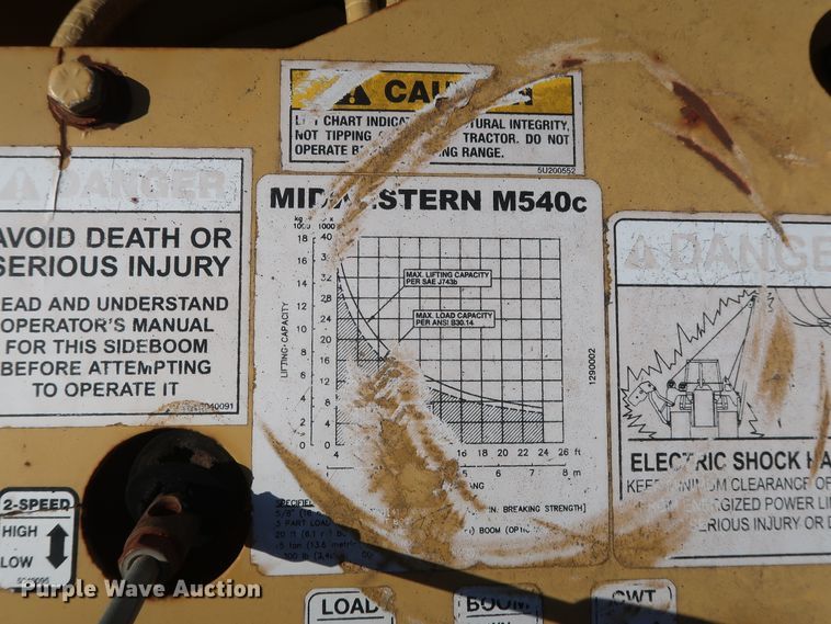image for item DG7143 2005 Caterpillar D5N XL  crawler pipelayer