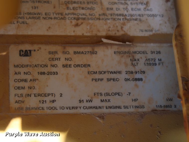 image for item DG7143 2005 Caterpillar D5N XL  crawler pipelayer