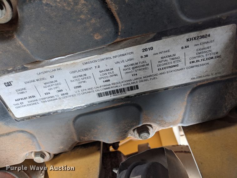 image for item DG7160 2010 Caterpillar 950H  wheel loader