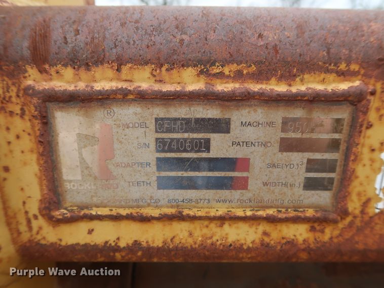 image for item DG7160 2010 Caterpillar 950H  wheel loader