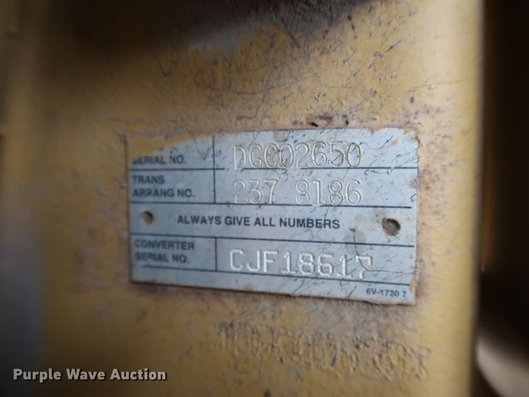 image for item DG7160 2010 Caterpillar 950H  wheel loader