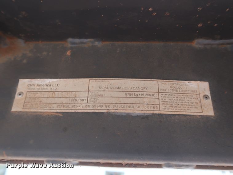 image for item DG7162 2006 Case 580M Series 2  backhoe