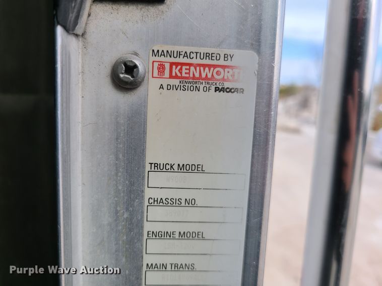 image for item DG7703 2003 Kenworth W900B ready mix truck
